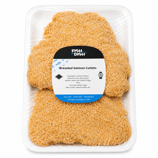 Breaded Salmon Cutlets