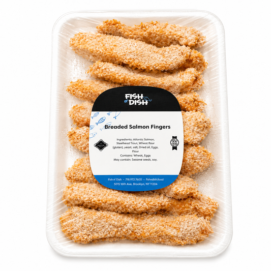 Breaded Salmon Fingers