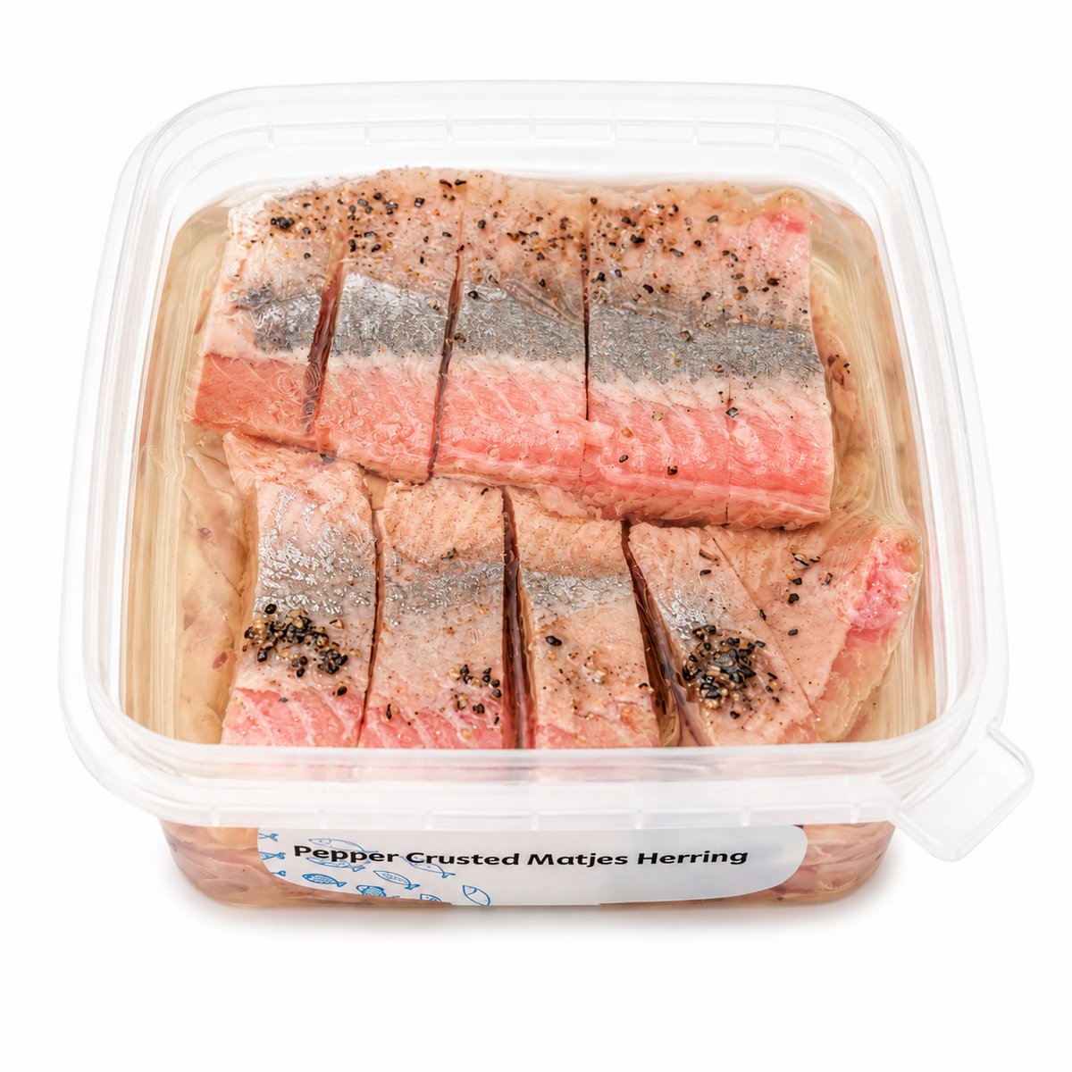 Pepper Crusted Matjes Herring